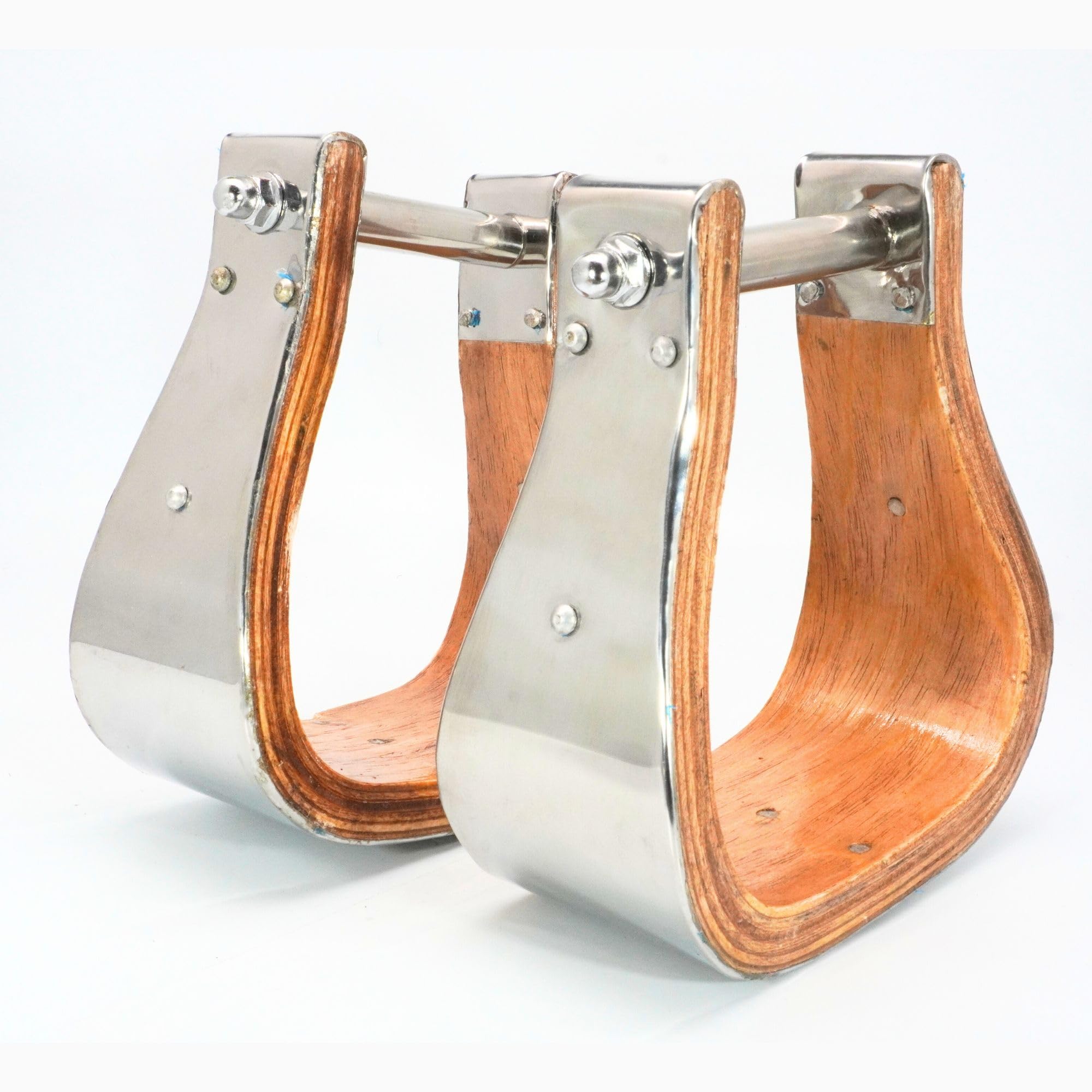 Étrier léger et résistant avec cloche de protection pour la sécurité à cheval
