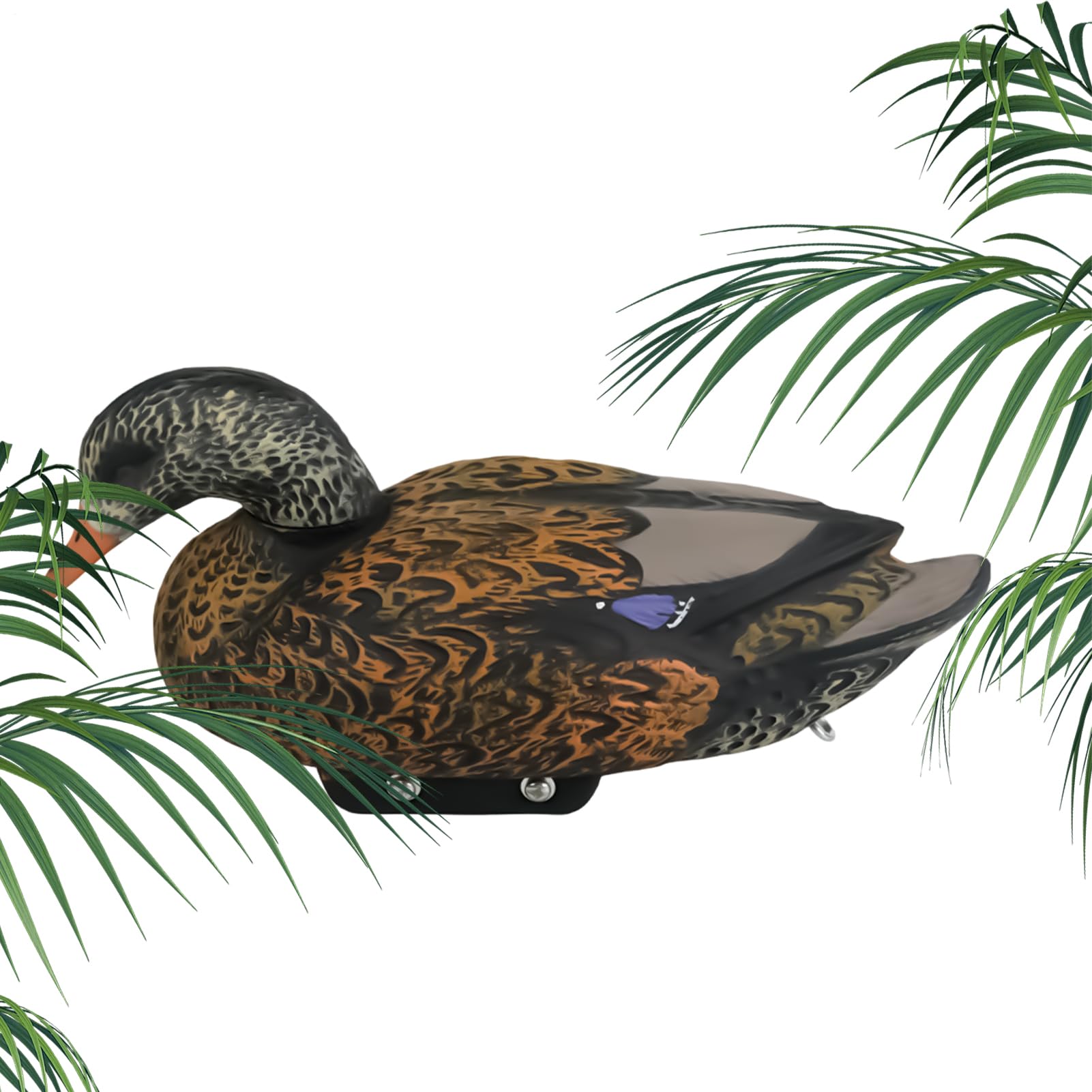 Leurres de canard colvert à flottaison stable, oiseau de décoration pour cour et étang