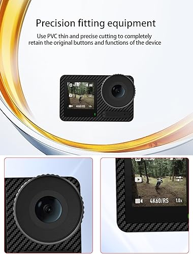 Miniatura 7 de Película protectora para DJI Osmo Action 4Action 3 Camera, adhesivo de película protectora, resistente a los arañazos y al desgaste, impermeable y