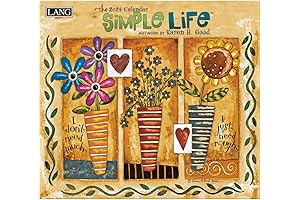 Simple Life Multi Lang Calendar 2024