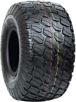 WOLF PACK 20x10-8 Lawn Mower Tire, Turf Saver Lawn & Garden Tire for Craftsman John Deere Dixon Walker Mower, 4 ply Tubeless, 1200lbs Capacity