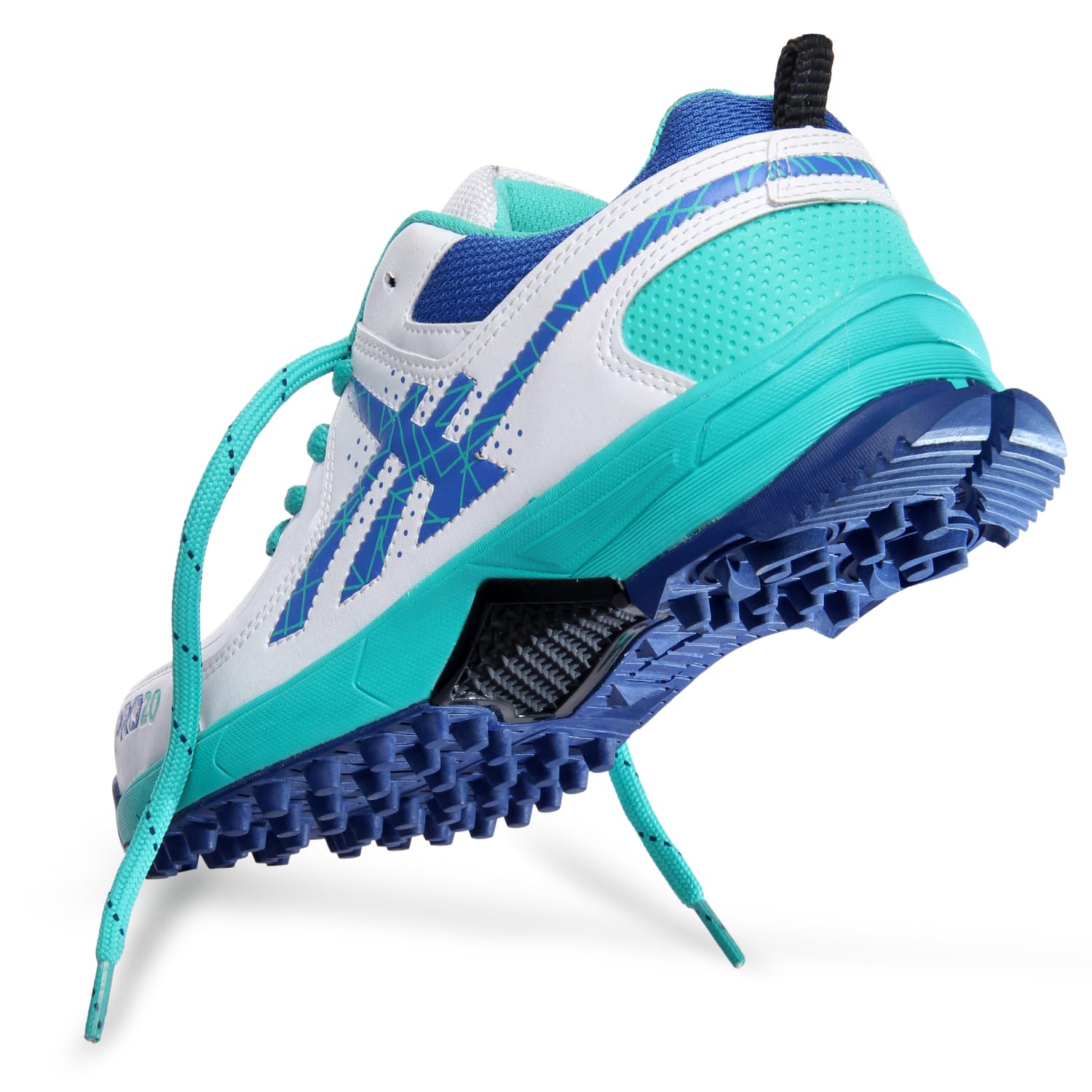 FEROC Eden Orange Cricket Shoe (8) 4