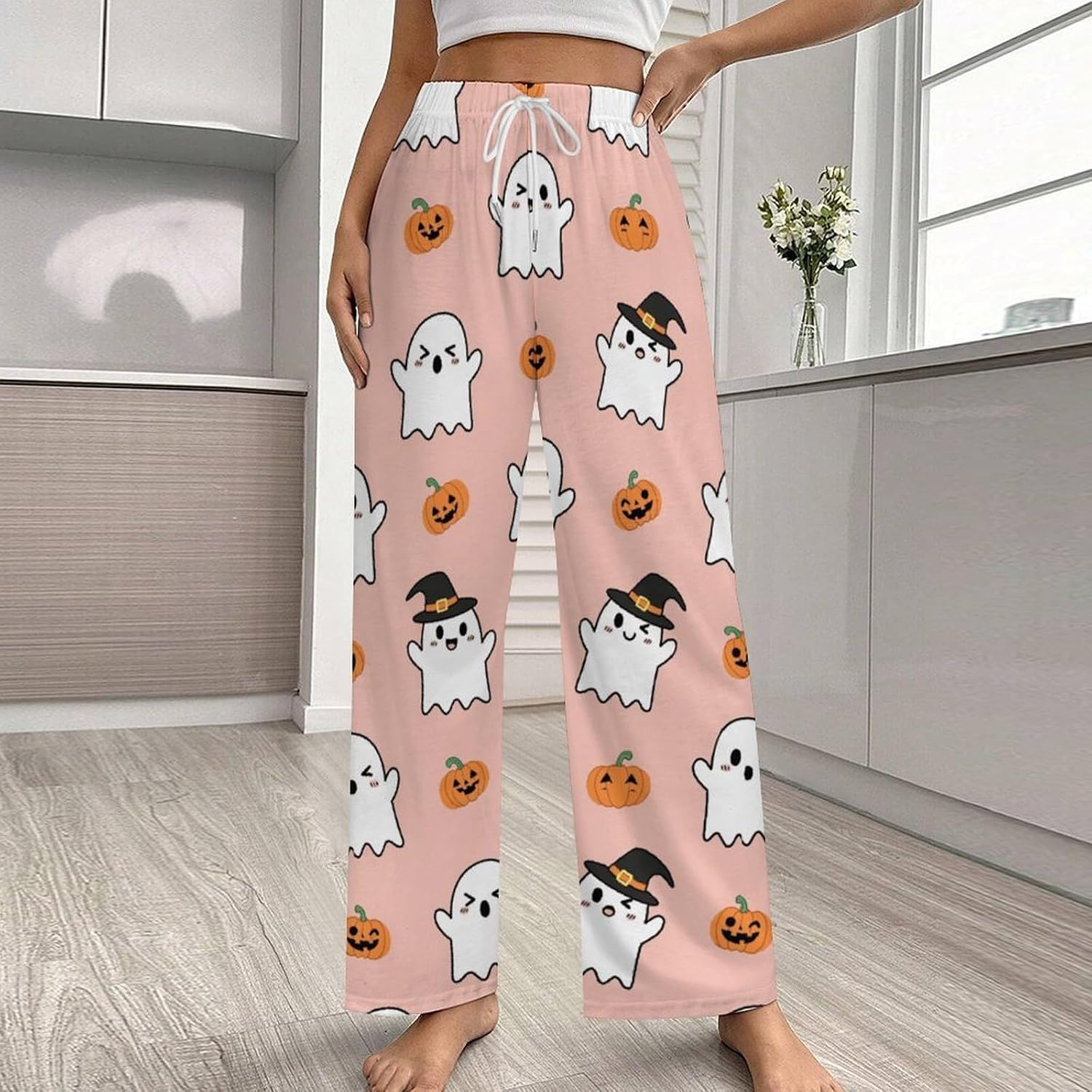 Pajama Bottoms for Women's Lounge Pants with Pockets Cozy Sleepwear for Yoga & Home, Breathable Pajama Bottoms