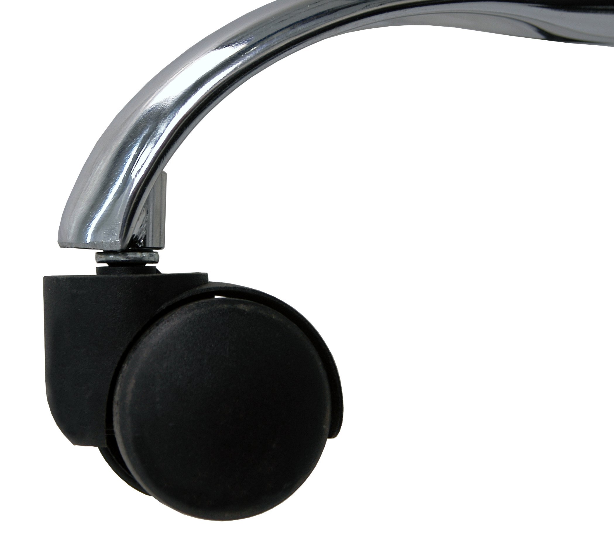 La sedia spagnola Ribadeo Sedia di Ufficio senza poggiatesta 61x58x89 cm nero