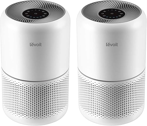 Miniatura 2 de LEVOIT LEVOIT - Purificador de aire, blanco, paquete de 2 y purificadores de aire para habitaciones grandes del hogar, cubre hasta 3175 pies