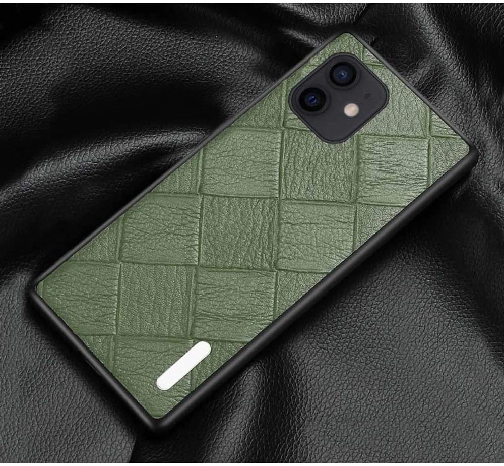 Coque iPhone 12 cuir vert idéale pour sécuriser vos déplacements