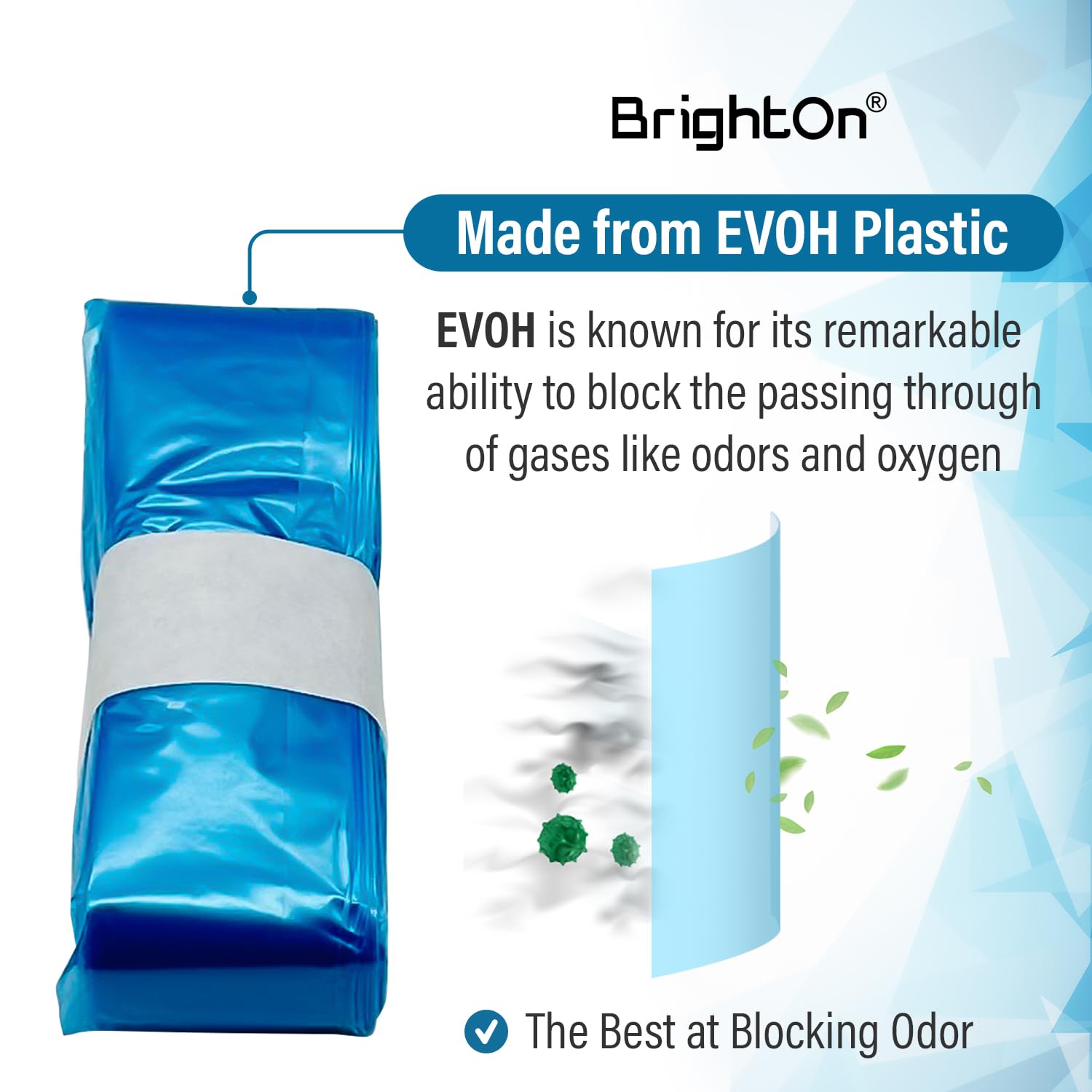 BrightOn® 9 Superior Odor Blocking Refills Compatible with Your Litter Refill Cartridge