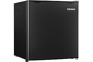 EUHOMY 1.7 Cu.Ft Compact Refrigerator with Freezer for Small Space