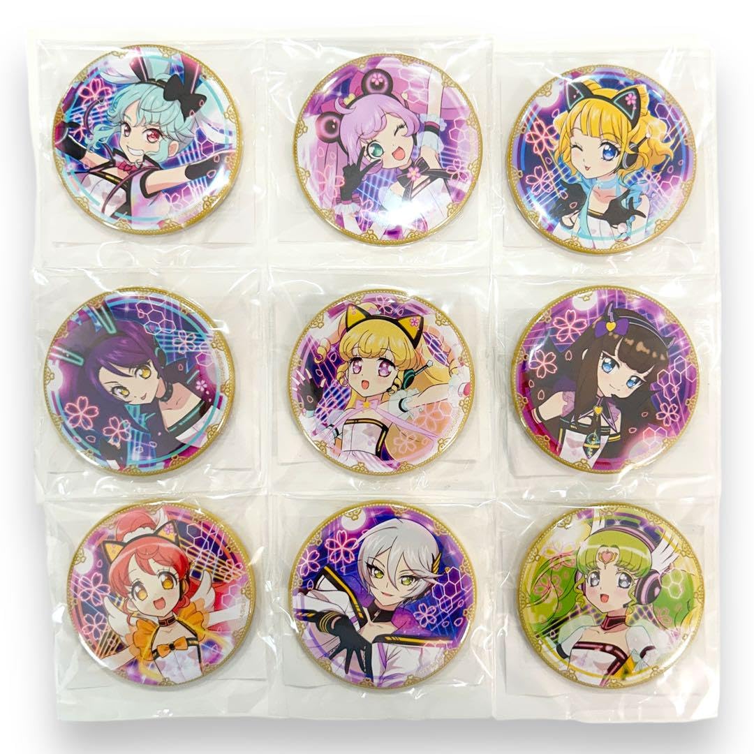 プリパラ 缶バッジ まとめ売り 全種セット】「プリパラ」トレーディンググリッター缶バッジ（全