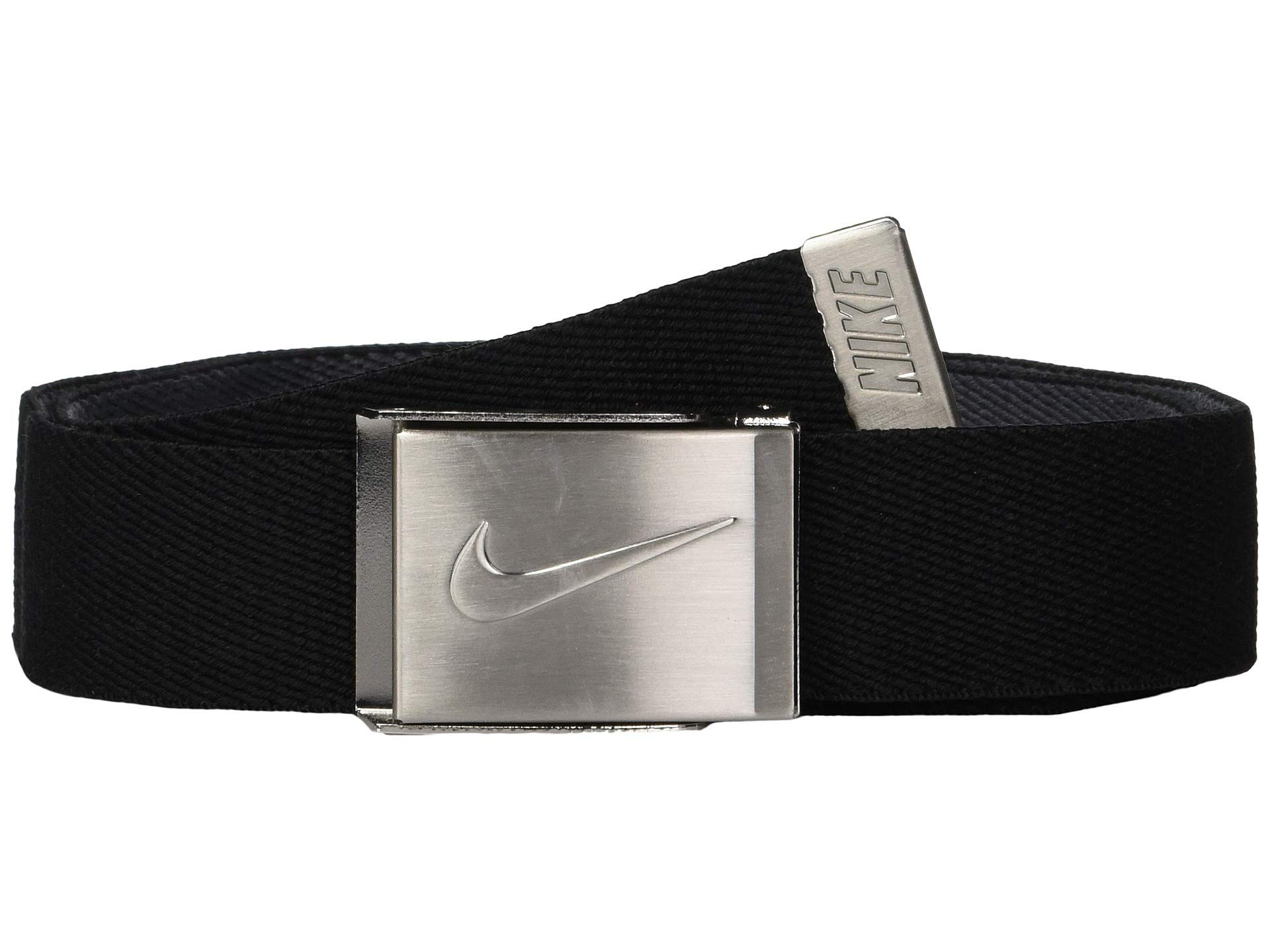 Nike Boys' Reversible Stretch Web Belt, Black, One Size