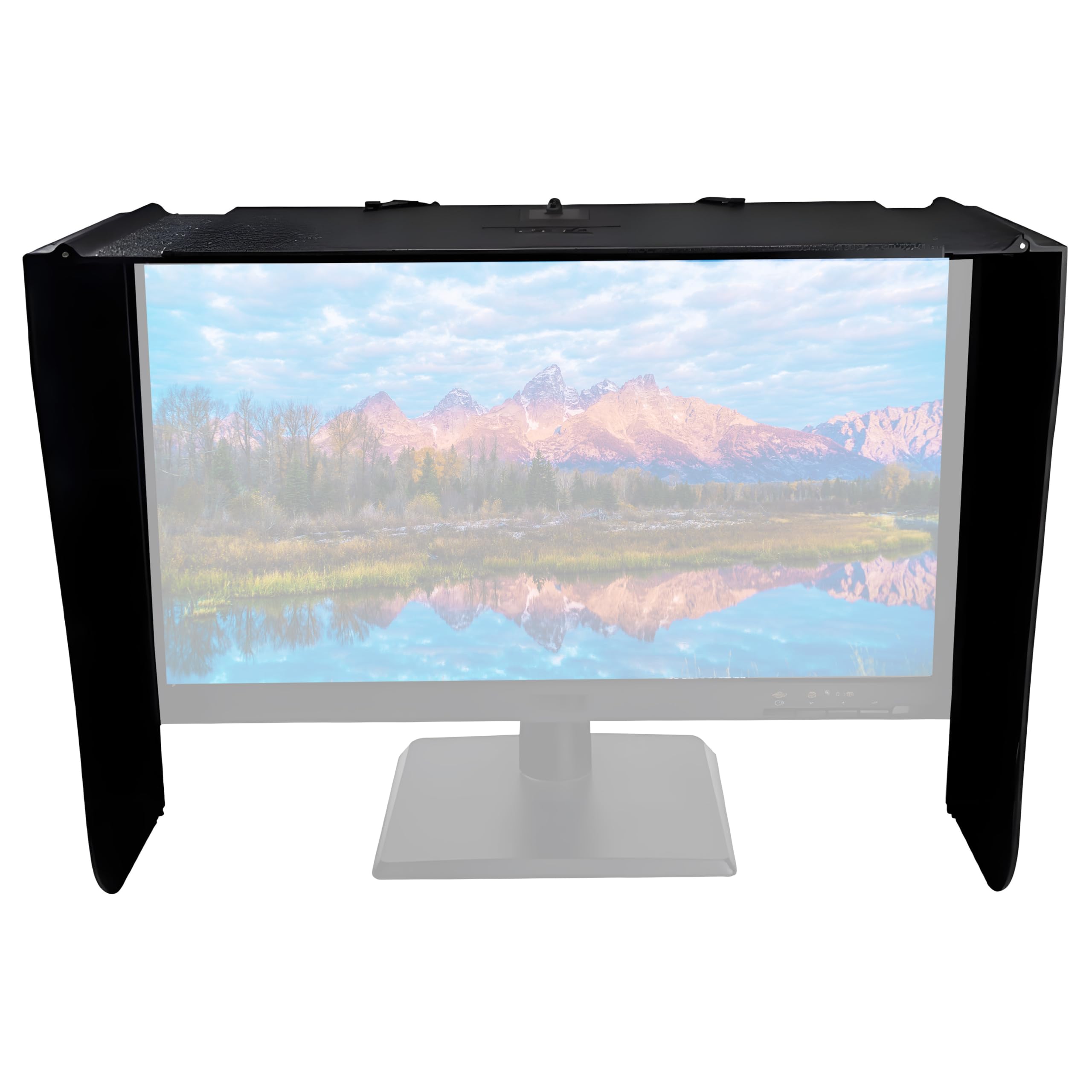 Pare-Soleil Pour Moniteur D'ordinateur De Bureau, Pare-Soleil Pour Moniteur Vidéo, Largeur Réglable De 17 à 28 Pouces, Panneau De Blocage De La Lumière, Pour S'adapter à Tous Les Ordinateurs Portabl