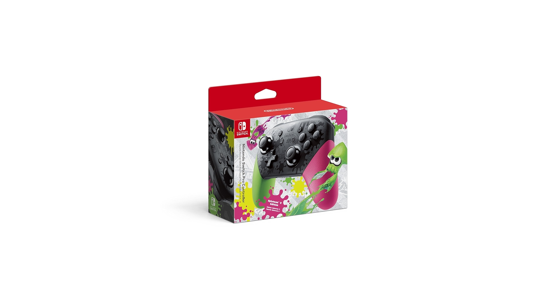 Nintendo Switch Splatoon 2 Edition プロコン Amazon.com: Nintendo Switch Pro Controller - Splatoon 2