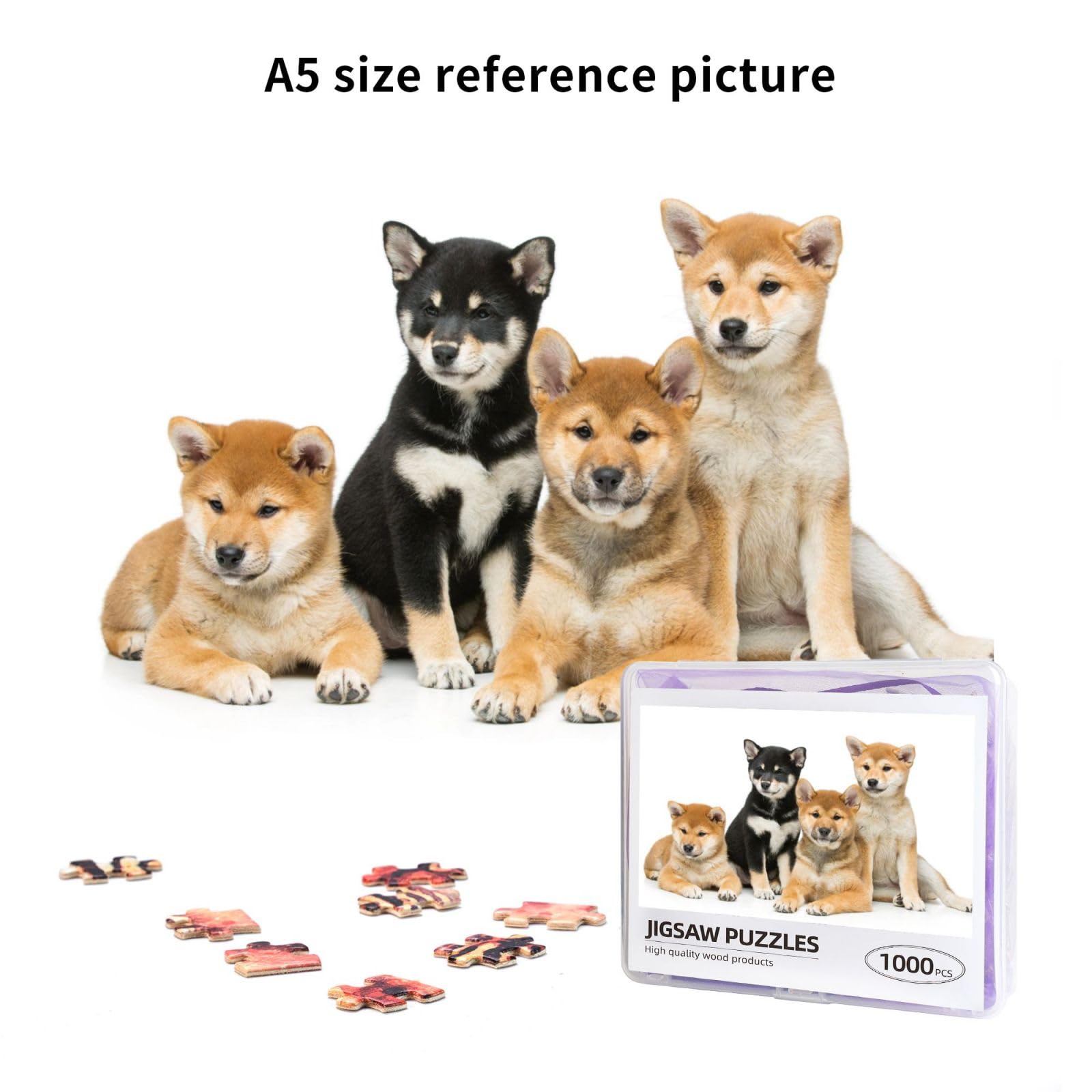 未開封やのまん パピーオンパレード　犬　ジグソーパズル 1000ピース　アニマル 未開封やのまん パピーオンパレード 犬 ジグソーパズル 1000