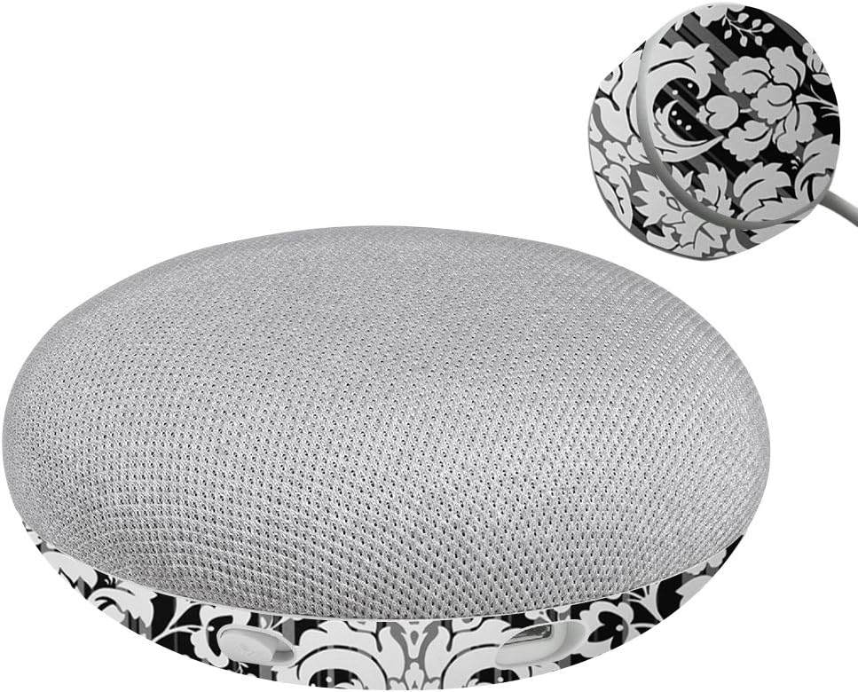 MightySkins Skin Compatible with Google Home Mini - Floral Retro | Protective, Durable, and Unique Vinyl Decal wrap Cover | Easy to Apply, Remove, and Change Styles | Made in The USA
