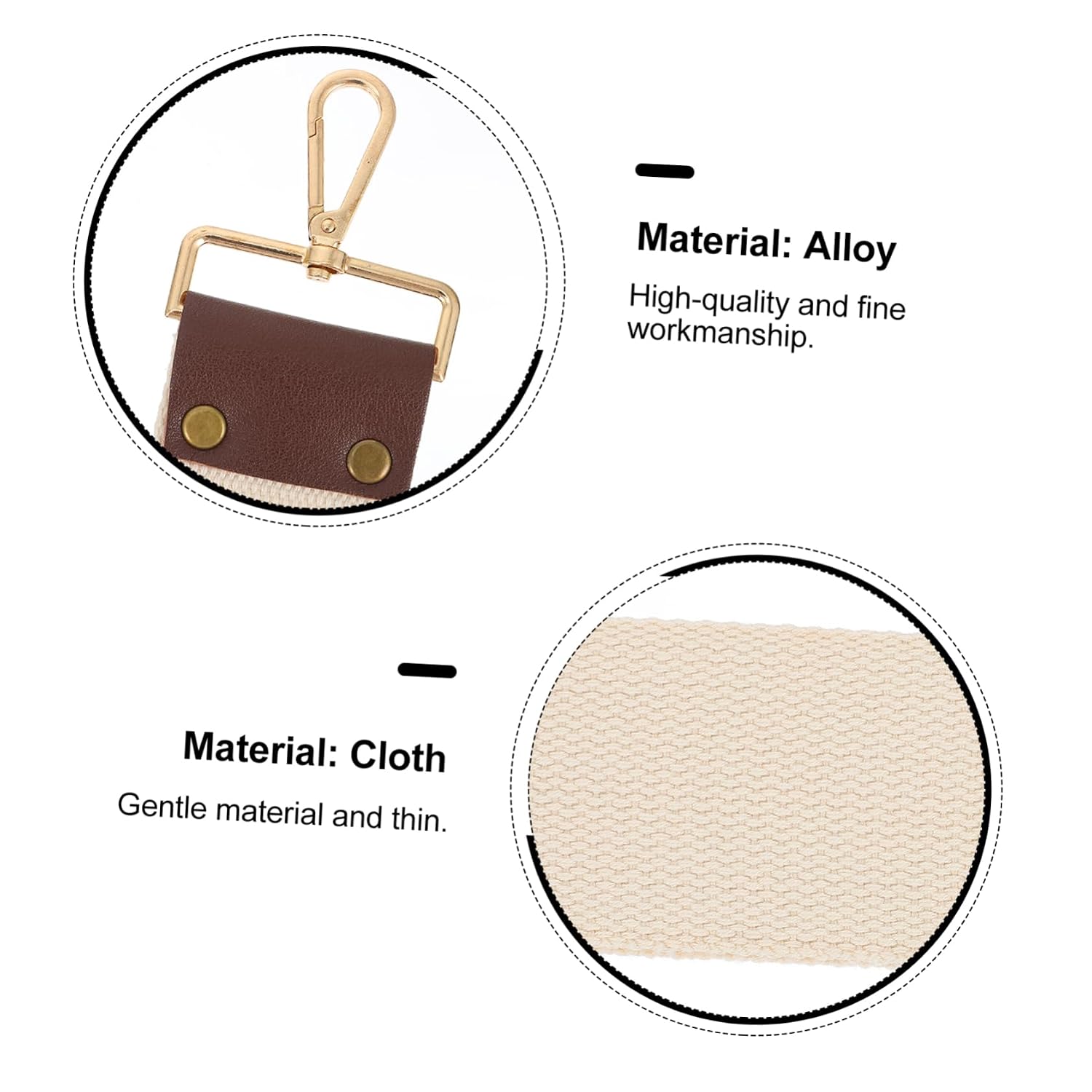 Barber Shaving Belt Canvas Razor Strop for Sharpening Blades