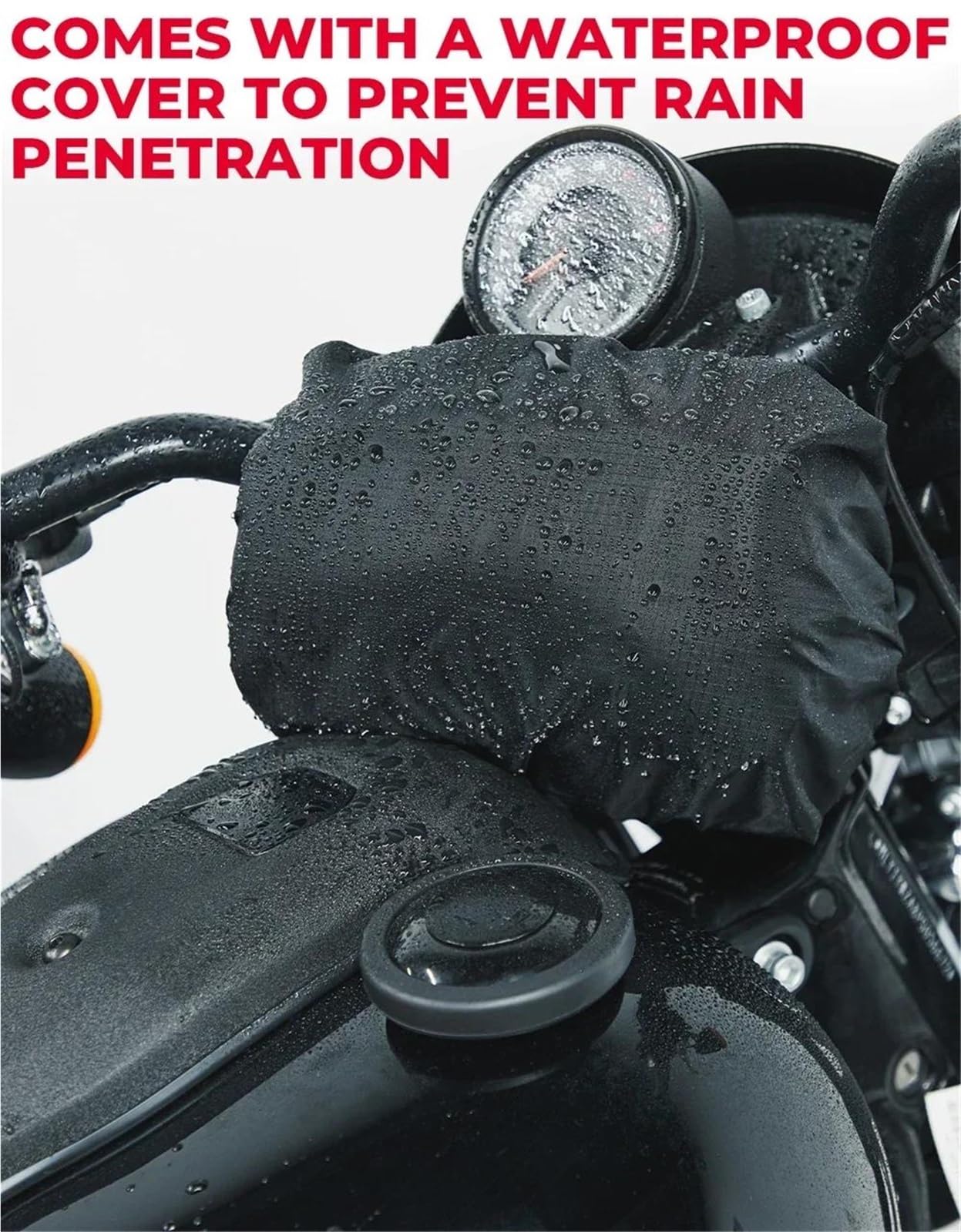 Borse Sella Pelle Moto Per Motociclette Biciclette Veicoli Fuoristrada Motoslitte Borsa Universale Per Manubrio Borsa Porta Attrezzi Per Forcella Anteriore Con Tracolla Borsa Sella Motocicletta