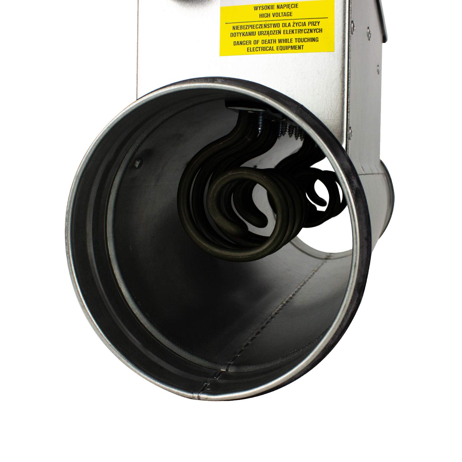 VONLIS - Separatore di calore per aria condizionata, elettrico, Ø 160 mm, 2000 Watt