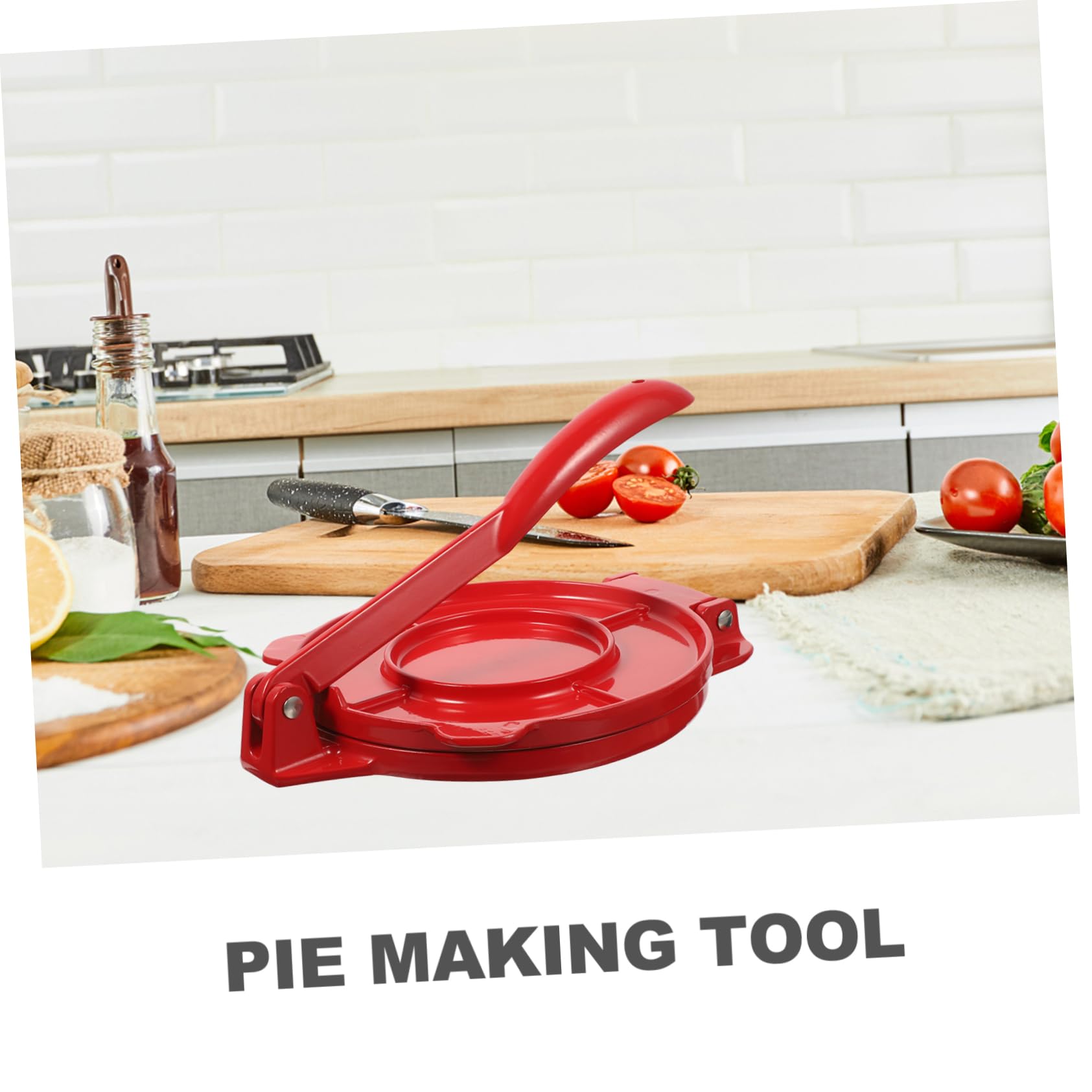 Mikinona Tortilla Press Aluminum Tortilla Maker for Corn Flour Dough Easy to Clean Versatile for Mini Pie Shells Empanadas