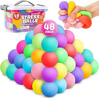 Slow Rising Stress Balls (48 Pack)