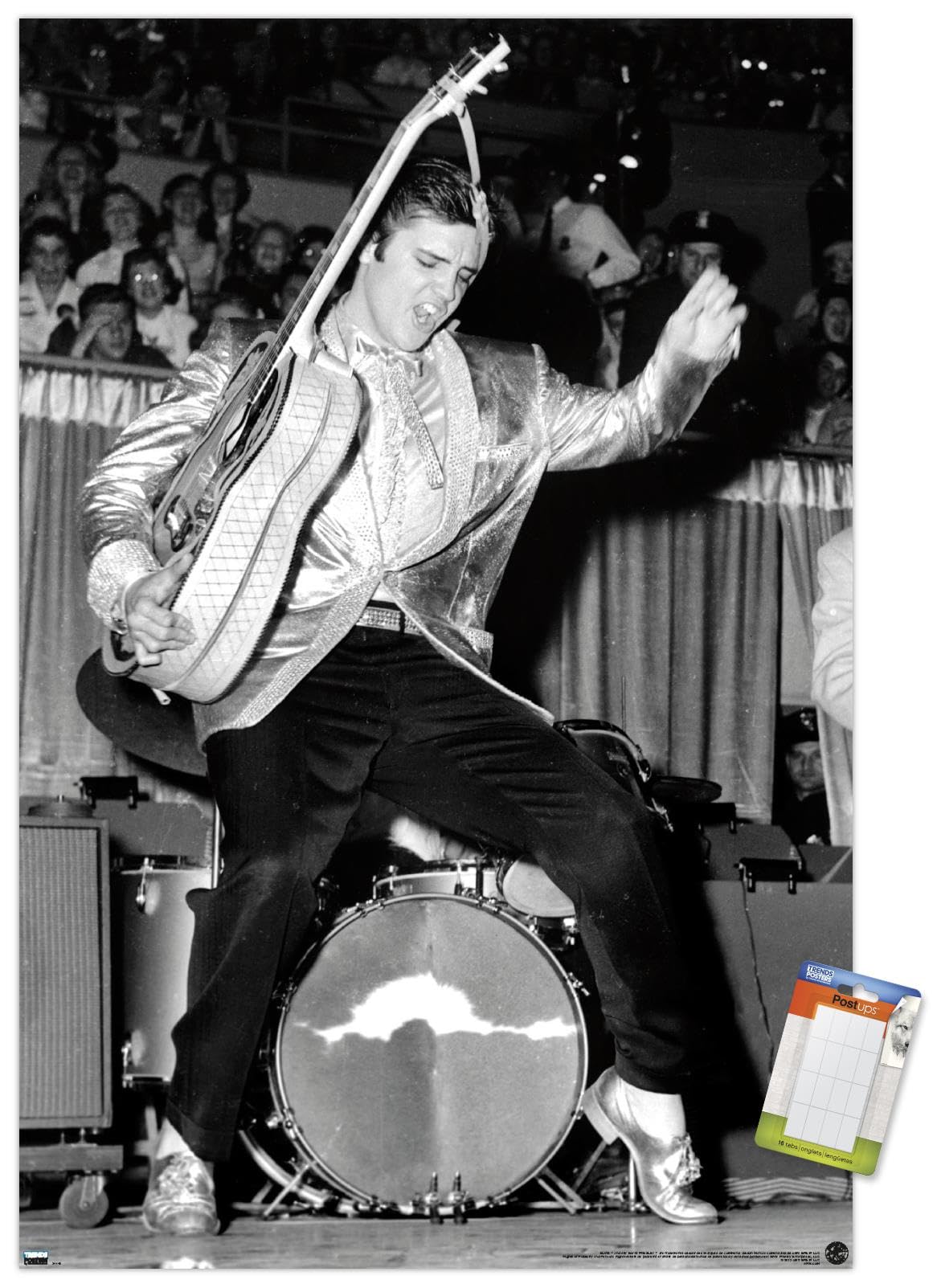Amazon.com: Trends International Elvis Presley - Hips Wall Poster