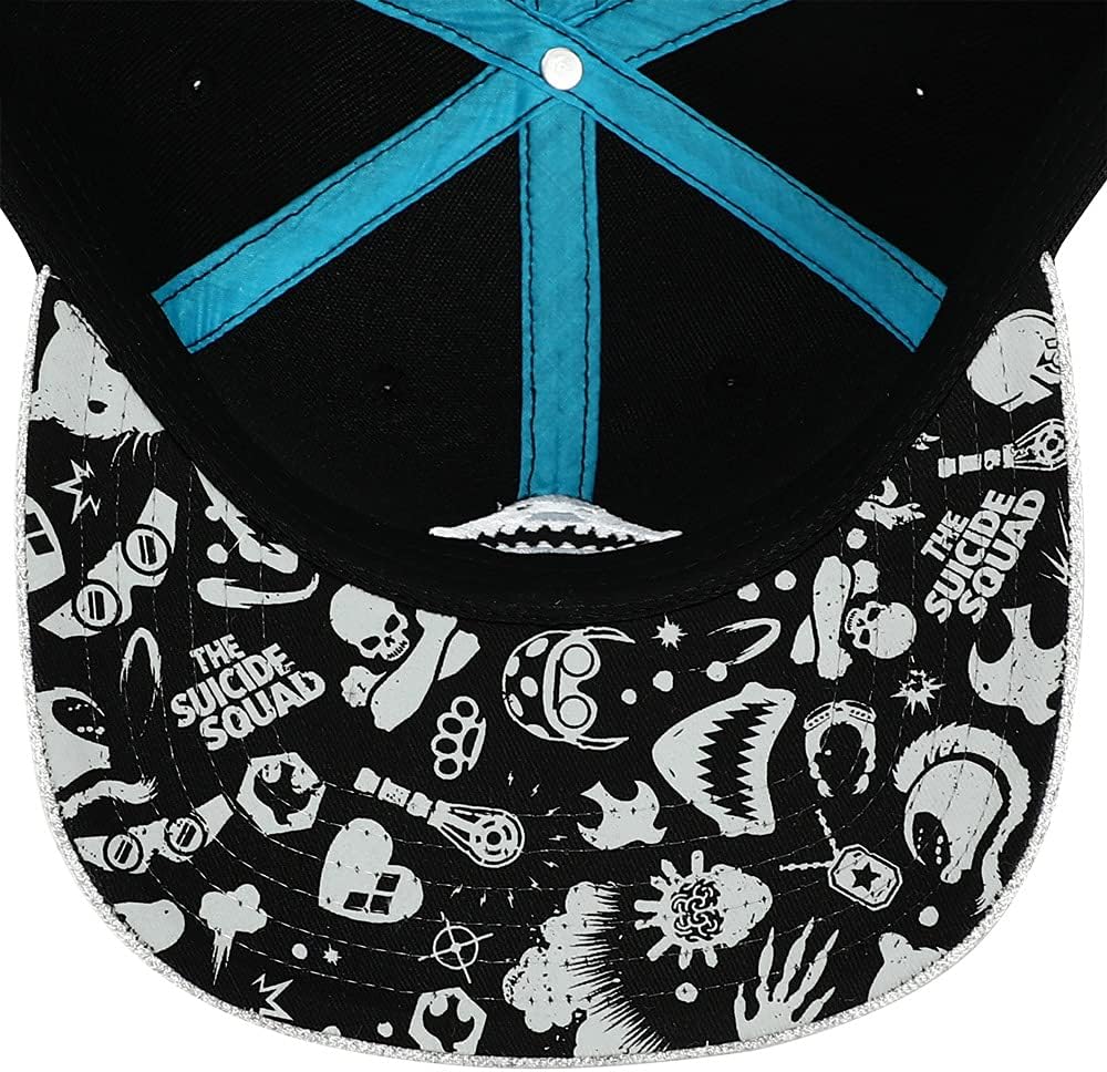 DC Comics Suicide Squad King Shark Pre-Curved Snapback Hat