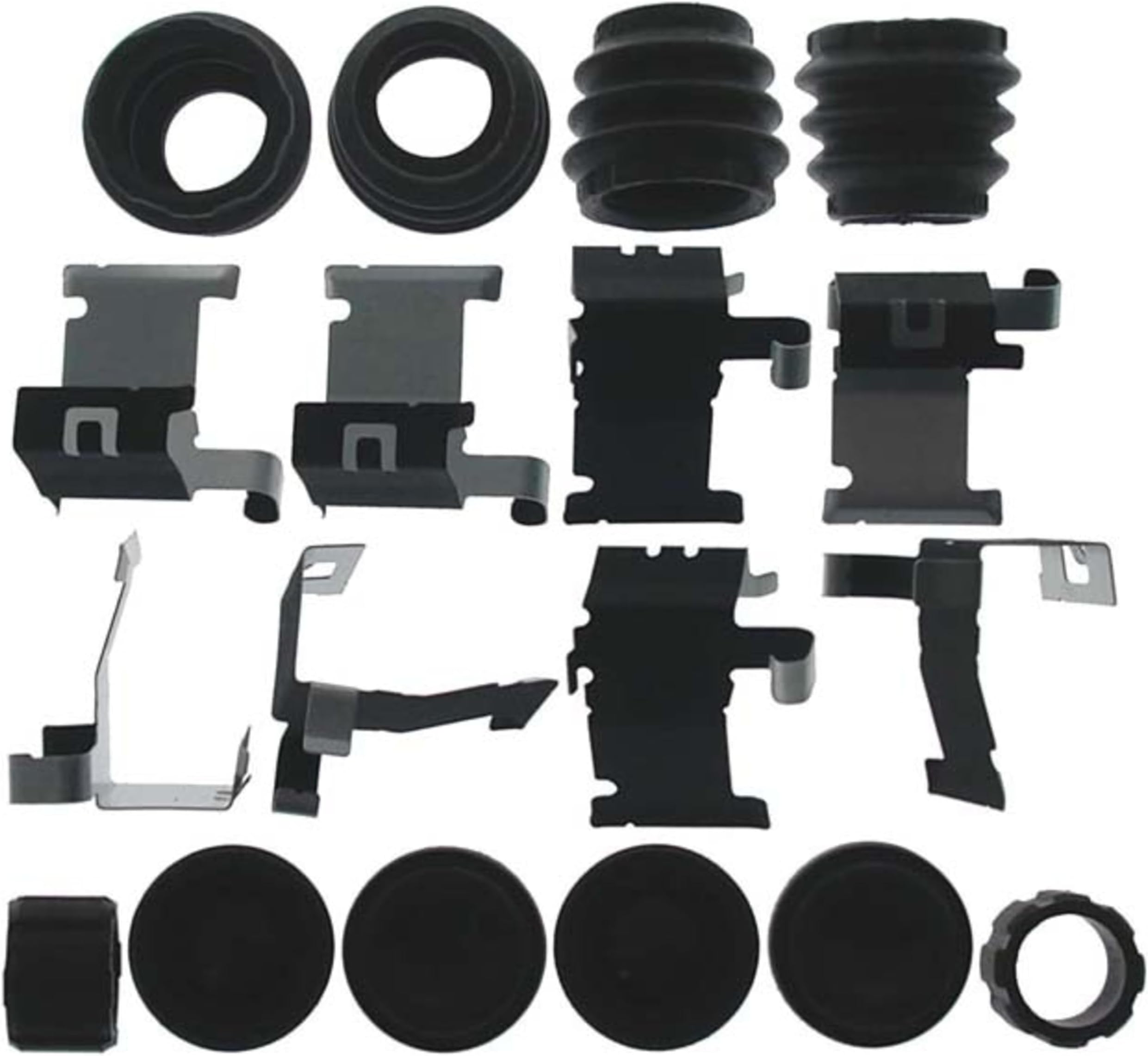 ACDelco 18H1208 Professional Front Disc Brake Caliper Hardware Kit with Clips, Seals, Bushings, and Caps