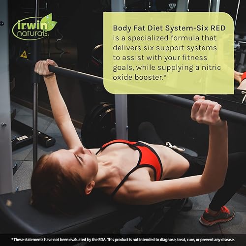 Miniatura 4 de Irwin Naturals Sistema de dieta de grasa corporal-Six Red, 72 cápsulas blandas