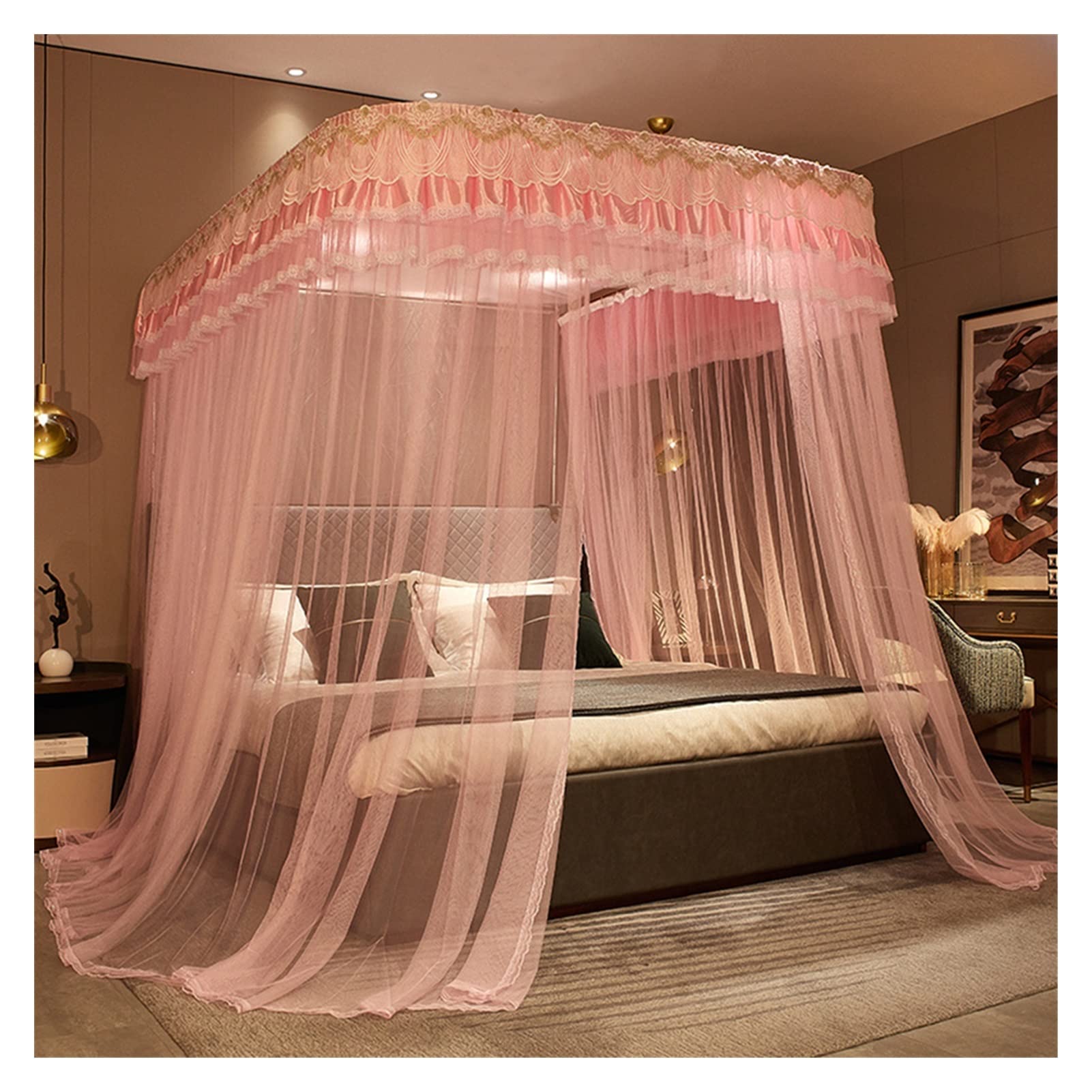 CQAHDSEVF Polyester Mosquito Net Canopy