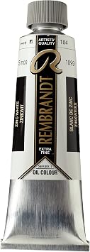 Rembrandt Oil Colour Tube 150 ml Zinc white safflower oil 104 01071042