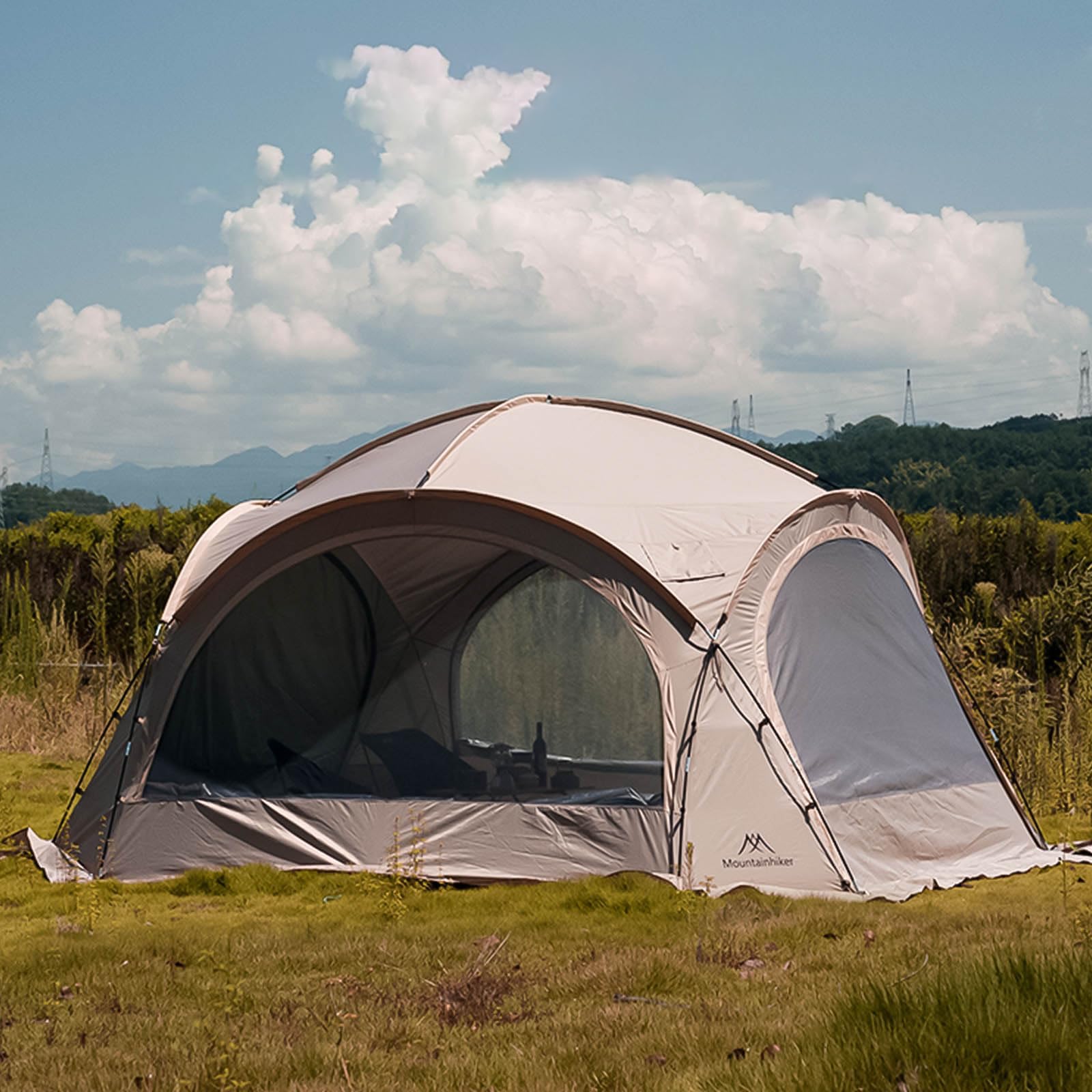 【最終値下げ】Mountainhiker シェルタードームテント Amazon.co.jp: Mountainhiker シェルターテント 屋外防水ドームテント