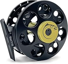Moonlit Eclipse Fly Reel (Light Olive & Matte Black)