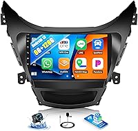 Vista 11 de SIXWIN 1G+32G Radio de Estéreo de Coche Android para Hyundai Elantra 2011 2012 2013 con Apple Carplay Inalámbrico Android Auto Bluetooth pantalla