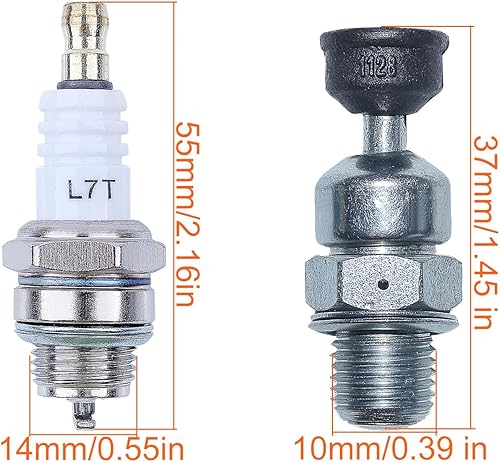 Miniatura 2 de Pistón del sello de aceite del cigüeñal del cilindro de 2.047 in para Stihl MS440 044 Parte 1128 020 1227, cilindro, cigüeñal, pistón, pasador,