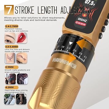 Wormhole 2 PCS 2,300mAh Batteries (9-10H) Wireless Tattoo Kit WTK0232