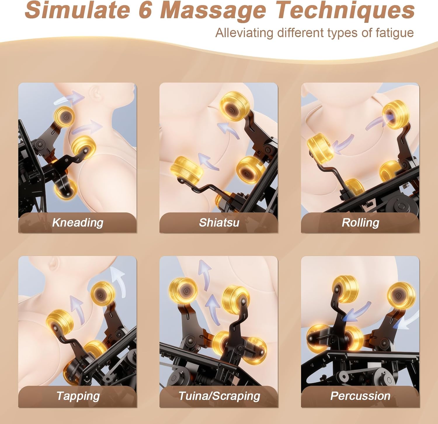 2026 Massage Chair Full Body, 3D SL-Track Zero Gravity Shiatsu Massage Chair Recliner with AI Control, Body Scan, Airbags, Heating, Foot Roller, Auto Modes, Bluetooth Speaker