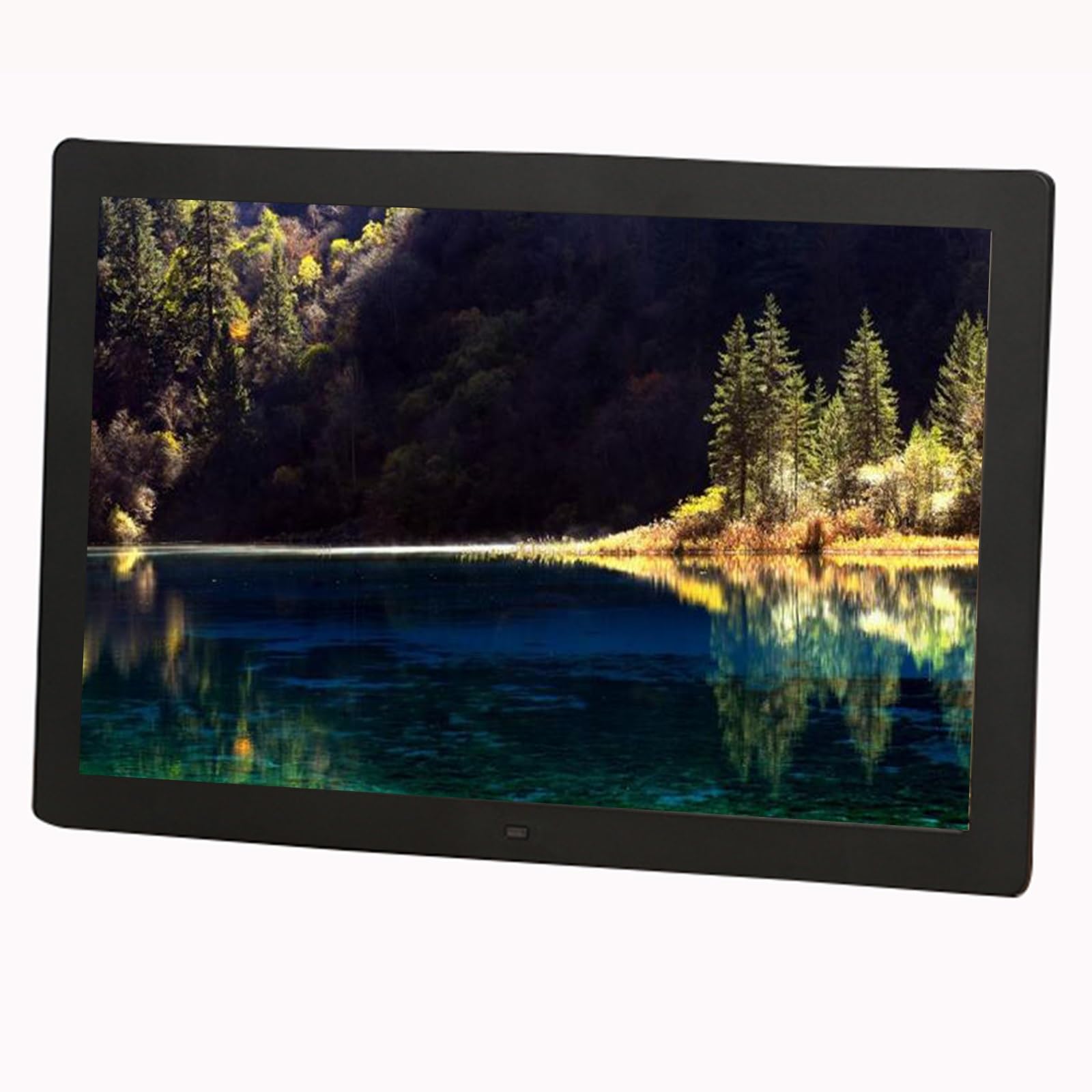 MYUYEE 15-Inch Digital Photo Frame, 1024X768 Resolution Electronic Photo Album, White (Black)