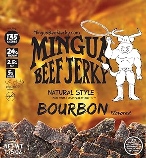 Mingua Beef Jerky (The Original) 1.75 oz Bourbon