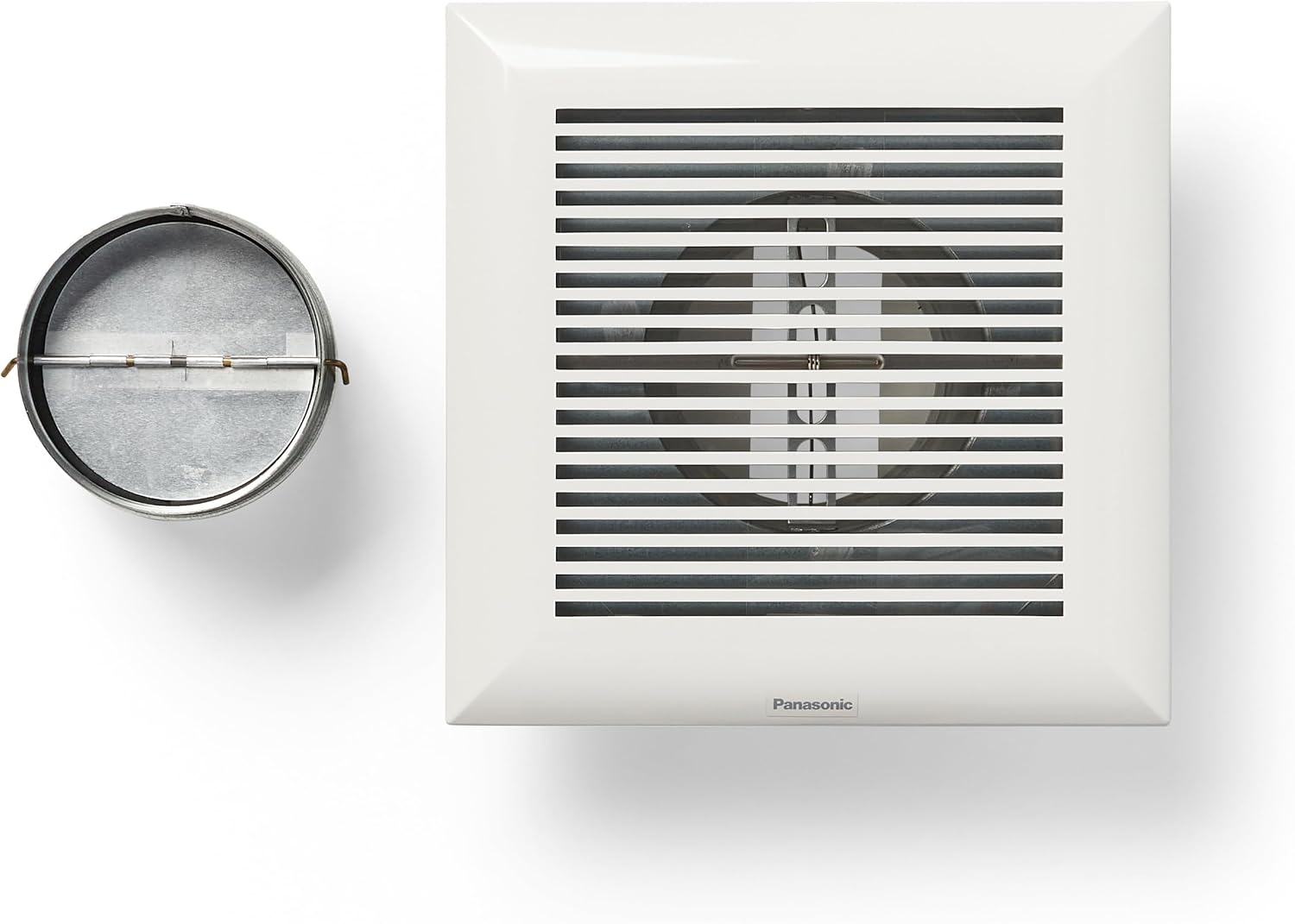 Panasonic Installation Kit for In-line Fans & ERVs, 4" Duct Single Inlet with Grille, PC-NLF04S