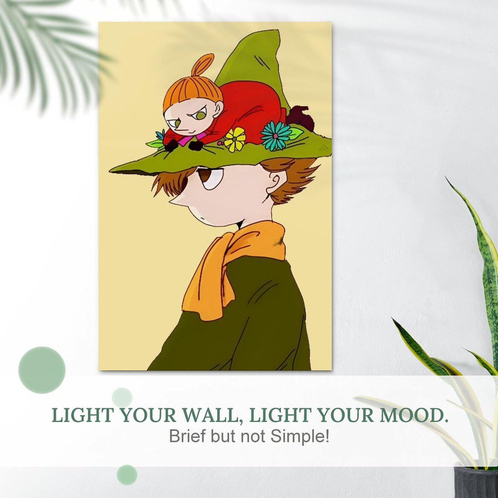Amazon.co.jp: スナフキン ムーミン ポスター 絵画 インテリア 壁紙用 