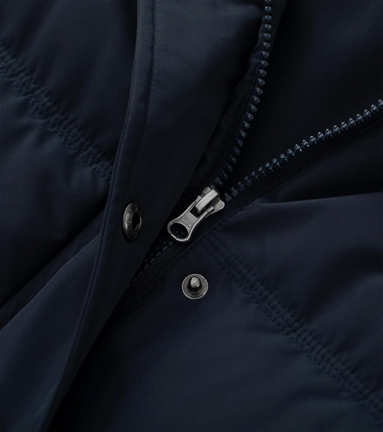 GGleaf Women's Hooded Warm Winter Coat (Standard & Plus Size) Quilted Thicken Puffer Jacket with Removable Fur Hood - Image 7