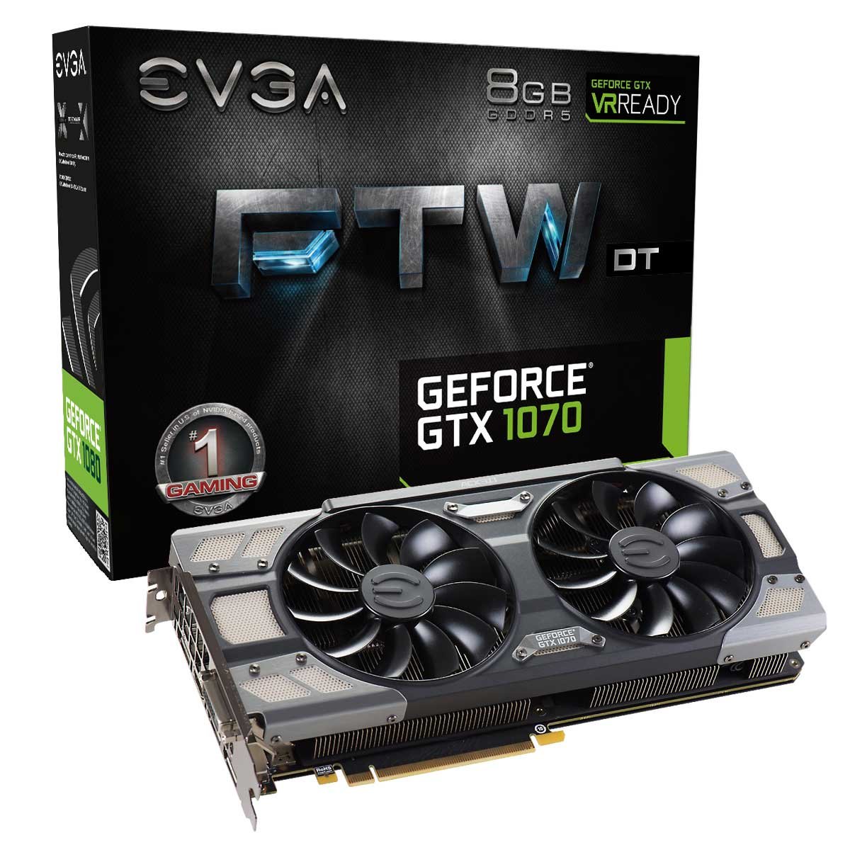 Amazon | 【国内正規品】 EVGA GeForce GTX 1070 FTW DT GAMING ACX 
