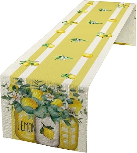 Miniatura 11 de Camino de mesa musical, notas retro, teclas de piano, camino de mesa para el hogar, interior, exterior, cocina, vacaciones, fiesta, decoración de