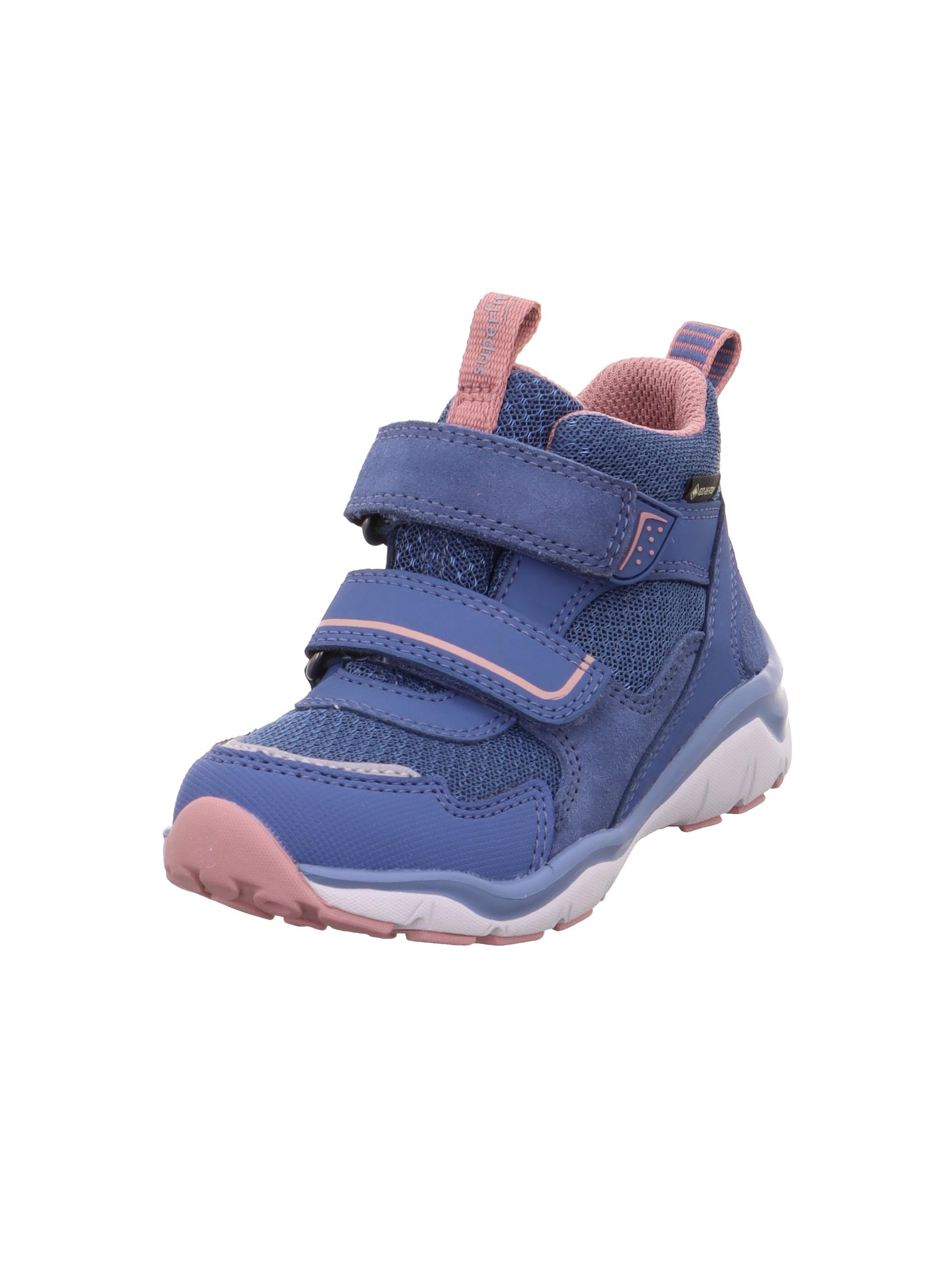 Superfit Girls' SPORT5 Lightly Lined Gore-Tex Trainers, Blue Pink 8050, 4.5 UK Child