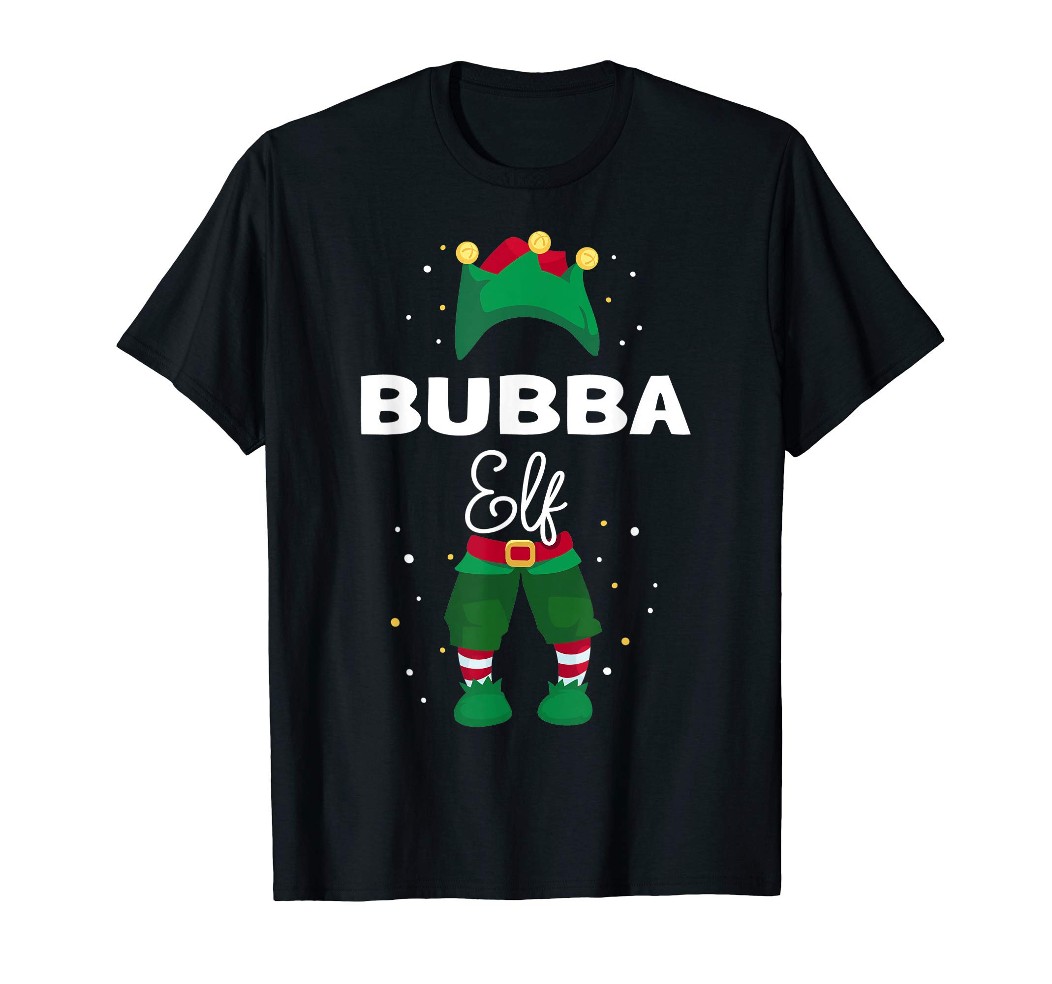 Funny Christmas Tree Lights Ugly Sweater BUCK Elf T-Shirt