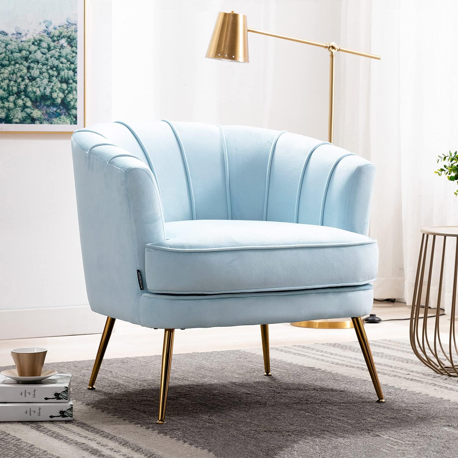 Buy Altrobene Velvet Modern Accent Chair Barrel Room Decor Club Armchair Comfy Tufted Adult Chair With Gold Legs For Living Room Buy Altrobene Velvet Modern Accent Chair Barrel Room Decor Club Armchair Comfy Tufted Adult Chair With Gold Legs For Living Room