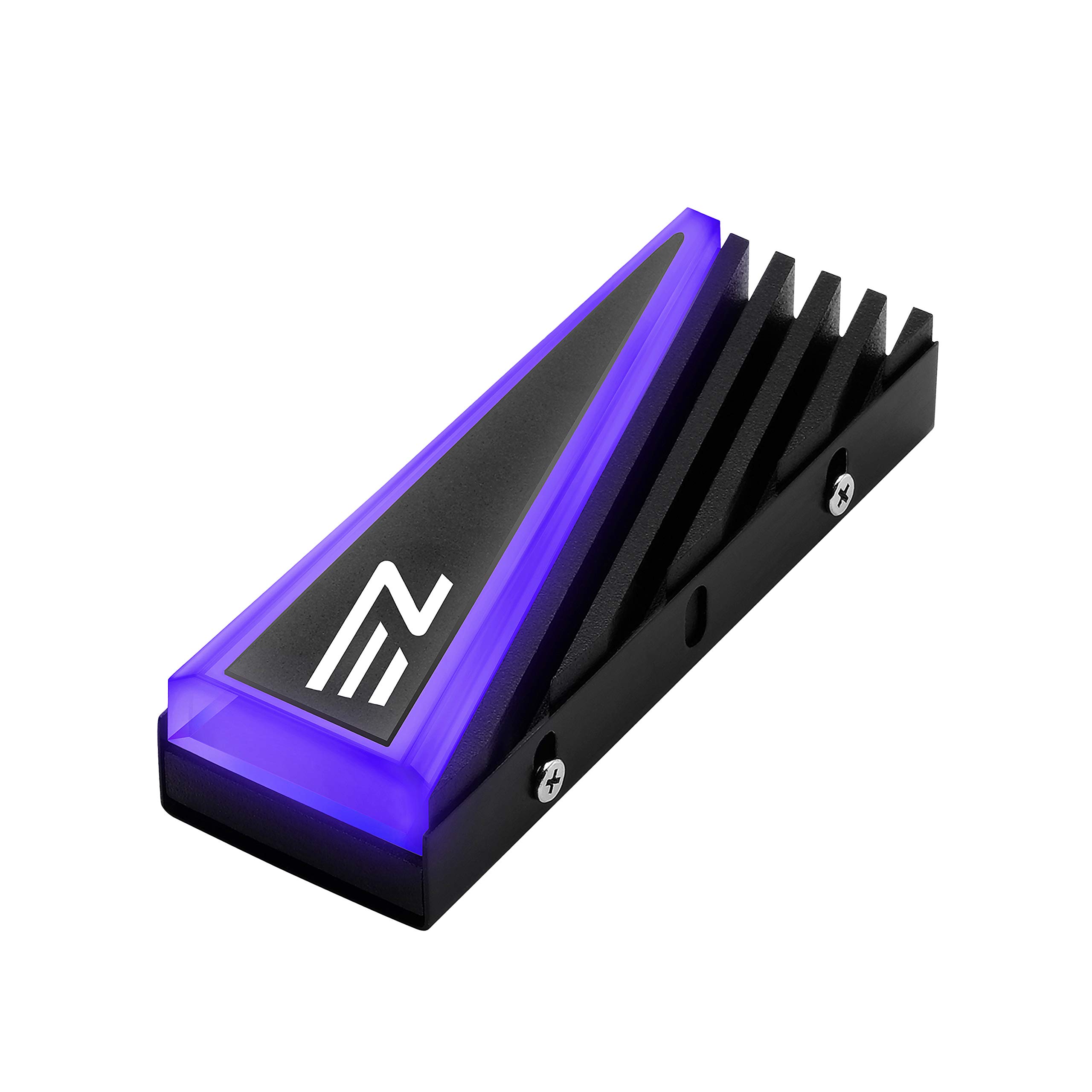 Buy EZDIYFAB NVME M.2 Aluminum Heatsink 12V 4 Pin RGB Cooler for 2280