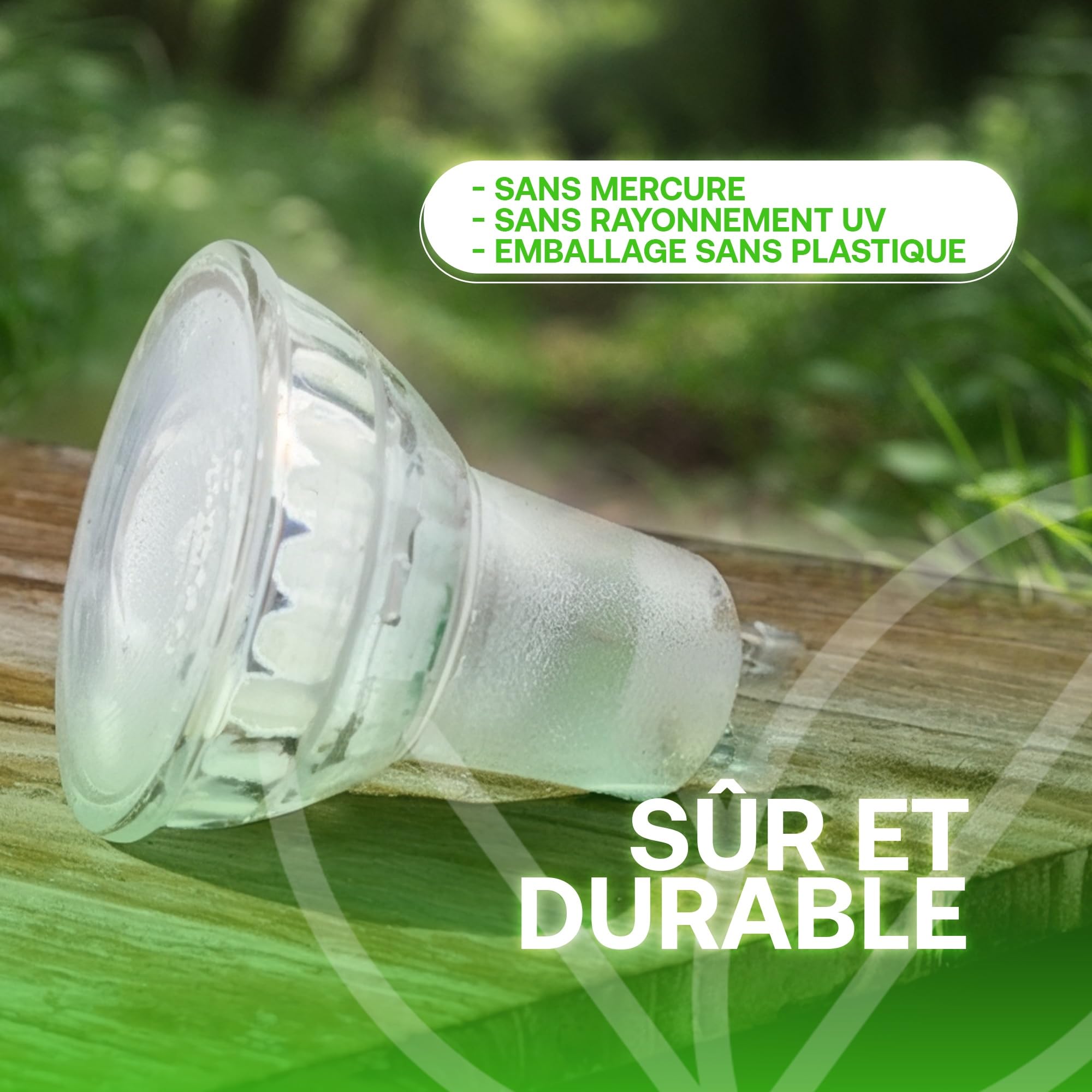 greenandco 10x Ampoule GU10 LED | remplace 44W | blanc neutre 4000K | 2.5W 450lm | 36° | sans scintillement | classe d'efficacité énergétique A | ampoule LED 230V | non dimmable
