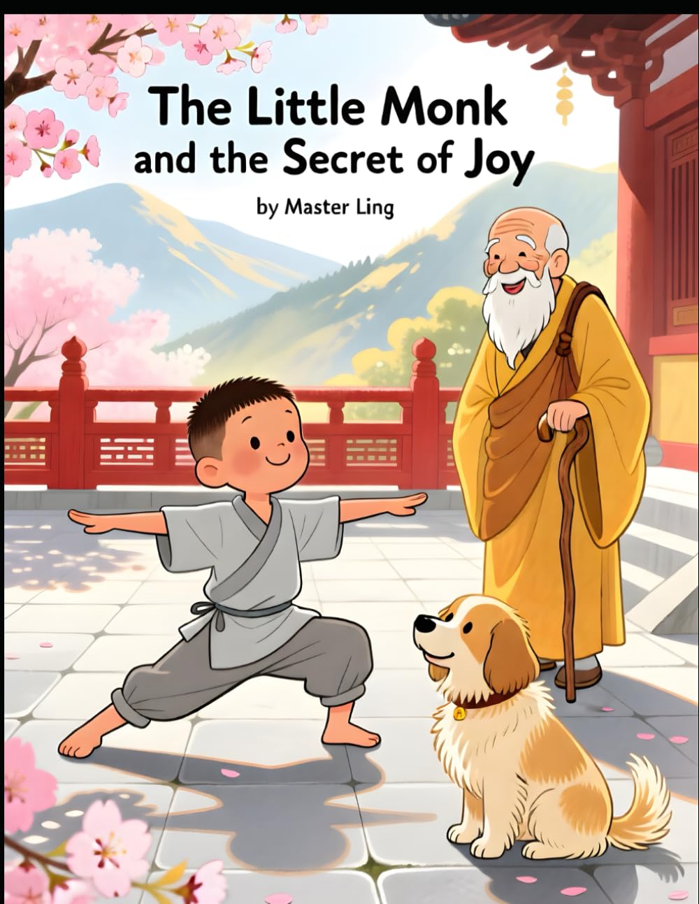 The Little Monk and the Secret of Joy: A Mindful Story for Children Ages 4–8 About Happiness, Kindness, and Inner Peace