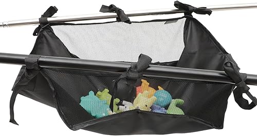 Miniatura 7 de Bolsa de malla de almacenamiento para cochecito  Bolsa de almacenamiento debajo del cochecito para Baby Essentials de tela Oxford cesta inferior de