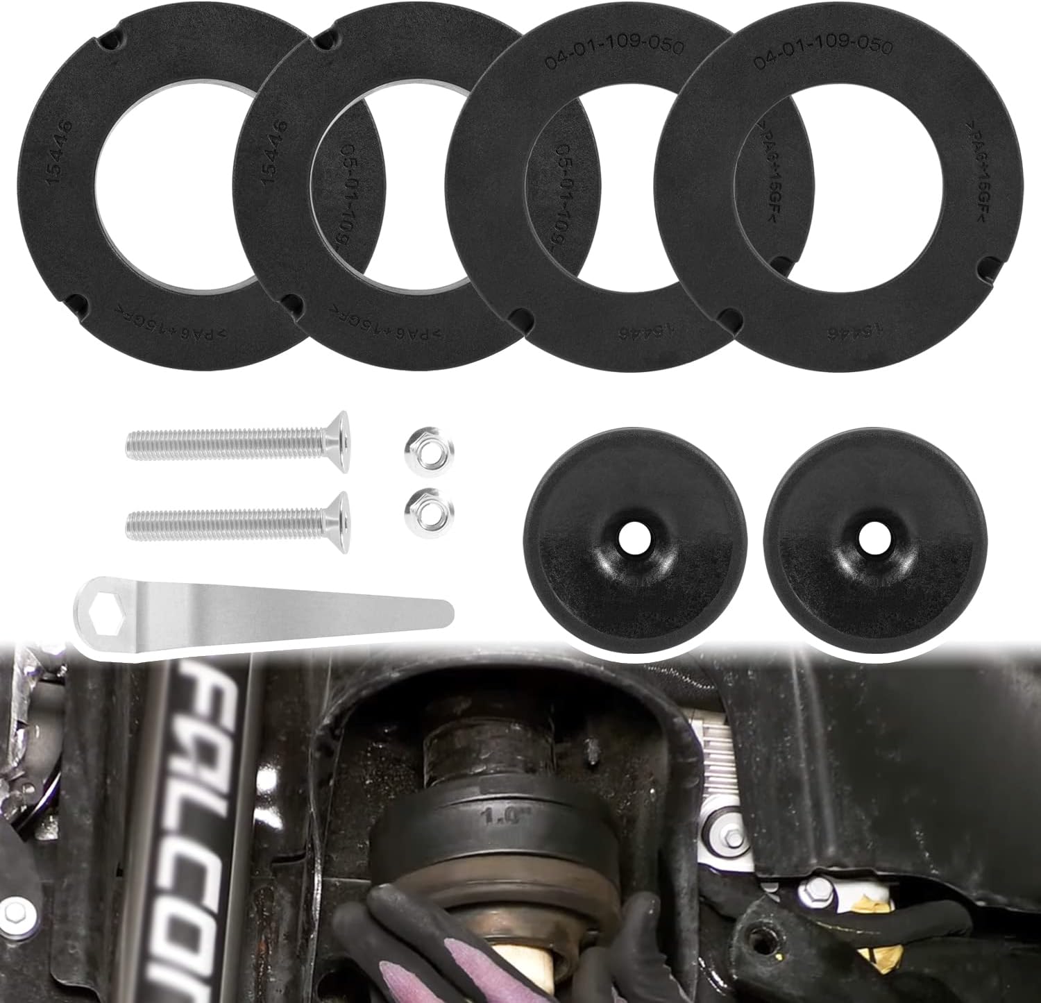 Mooncar 1155300 1.5"" Spacer Leveling Lift Kit Without